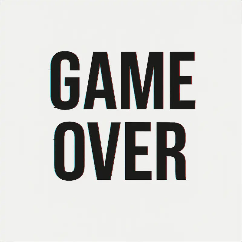 GAME OVER – WHITE NOISE EDITION