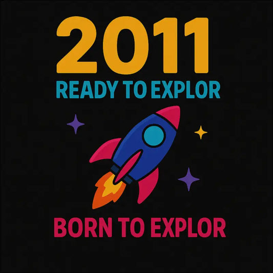 T-Shirt „Born to Explore – 2011“