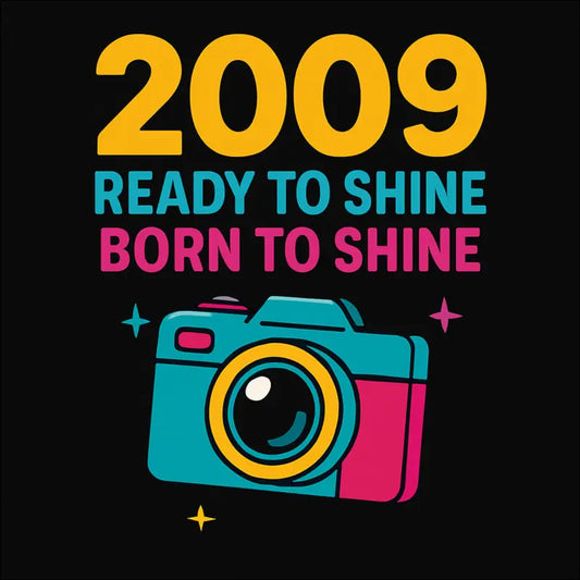 T-Shirt „Born to Shine – 2009