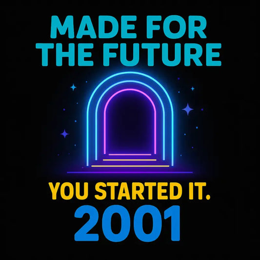 T-Shirt „Made for the Future – 2001“