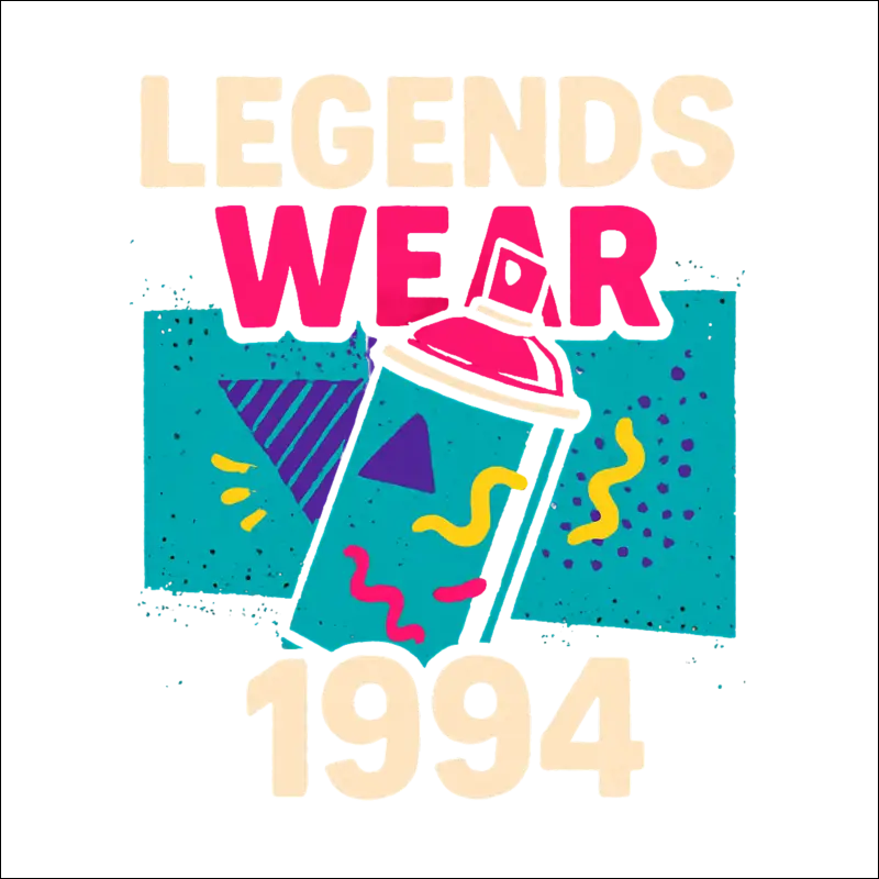 T-Shirt (Black) „Legends Wear 1994“