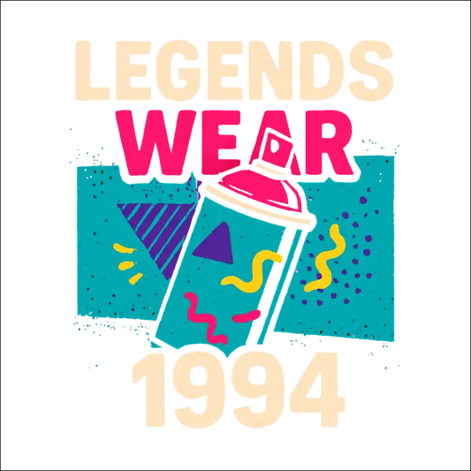 T-Shirt (Black) „Legends Wear 1994“